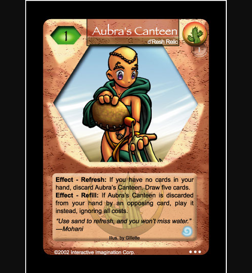 Aubras Canteen - Foil